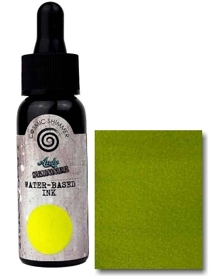 Cosmic Shimmer Andy Skinner Ink-ology Inks - Golden Green